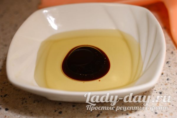 масло и соус