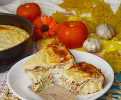 Как быстро приготовить рыбный пирог