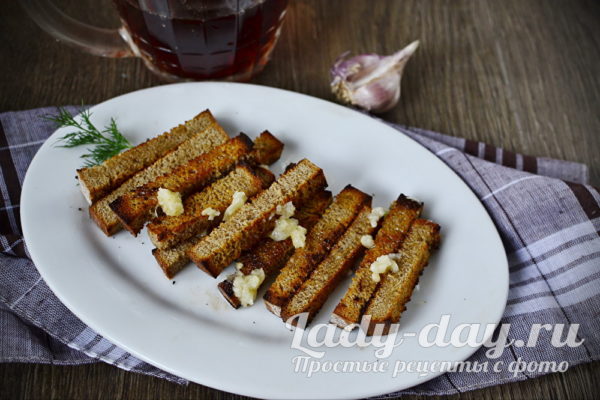 гренки готовы