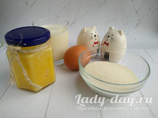 Продукты для клёцок