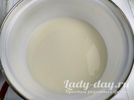 Вскипятить молоко