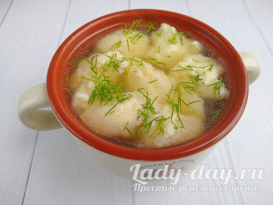 Подавать с супом