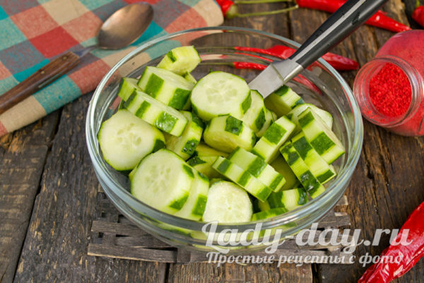 Режем кружками