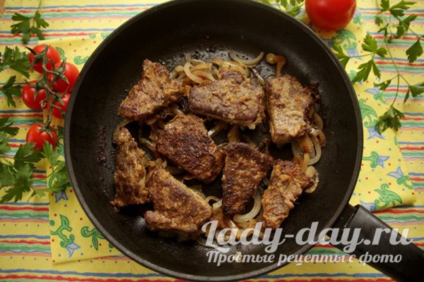 Выложить печень