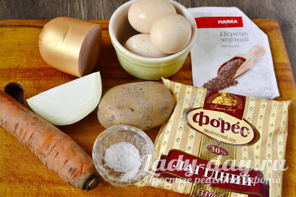 Продукты для салата