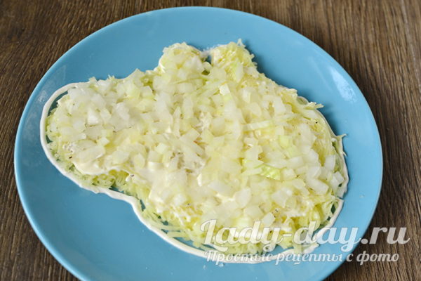 Выкладываем первый слой