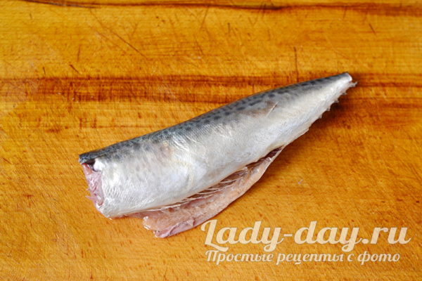 Чистим рыбу