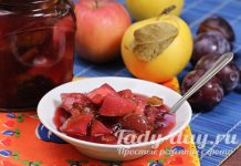 Варенье из слив с яблоками