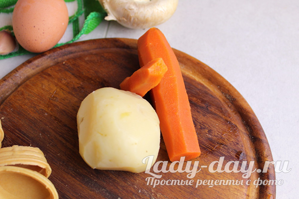 морковь и картофель