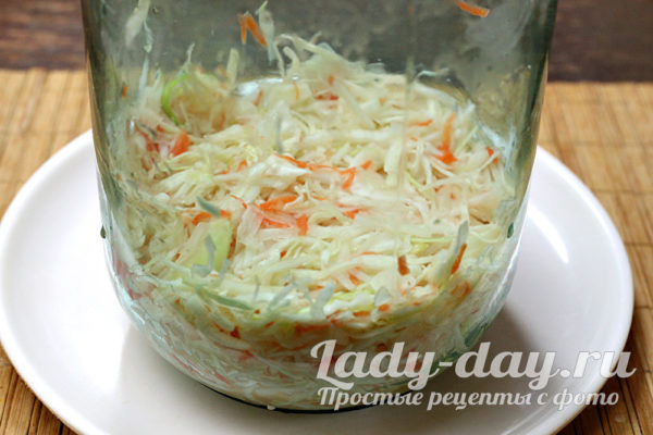 капуста в банке