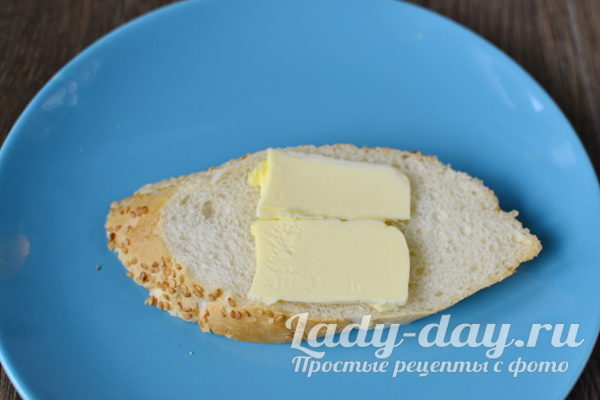 хлеб с маслом