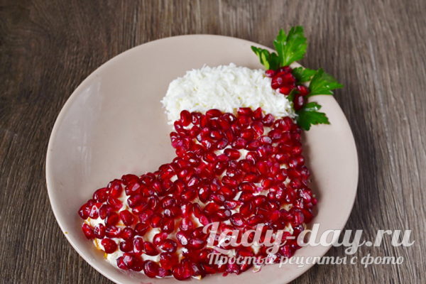 украсить гранатом