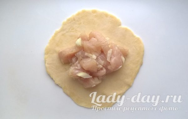 положить начинку