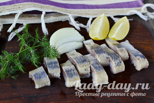 засоленная селедка