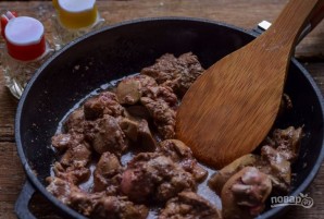 Тушеная печень индейки - фото шаг 2