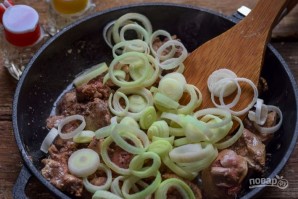 Тушеная печень индейки - фото шаг 3