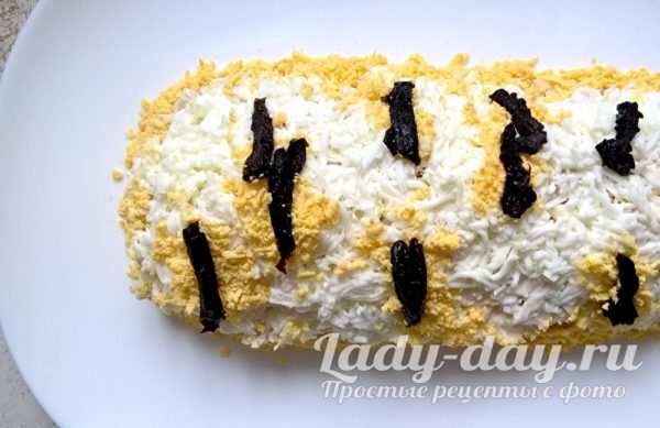декор салата