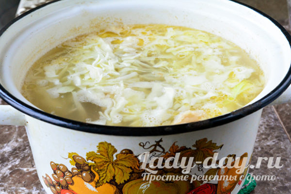 варить капусту
