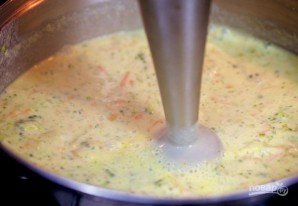 Чеддерский крем-суп с брокколи - фото шаг 8