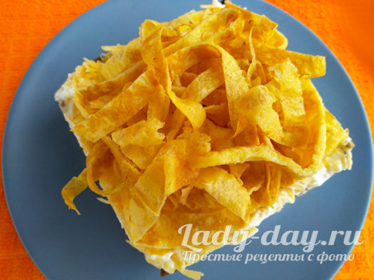 слой блинов