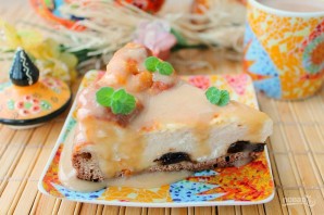 Карамельный творожник с черносливом - фото шаг 12