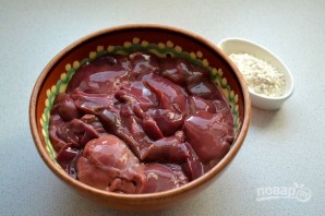 Куриная печень в томатном соусе - фото шаг 6