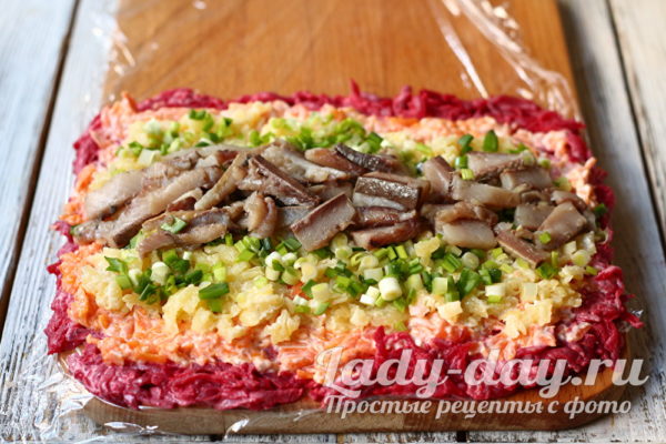 слой селедки