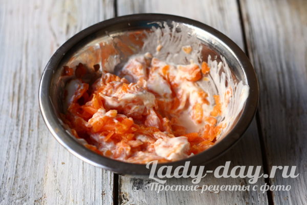 морковь с желатином