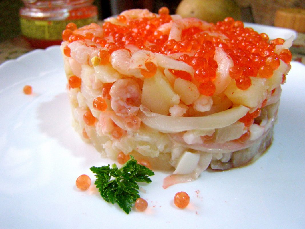 Царский салат рецепт с фото