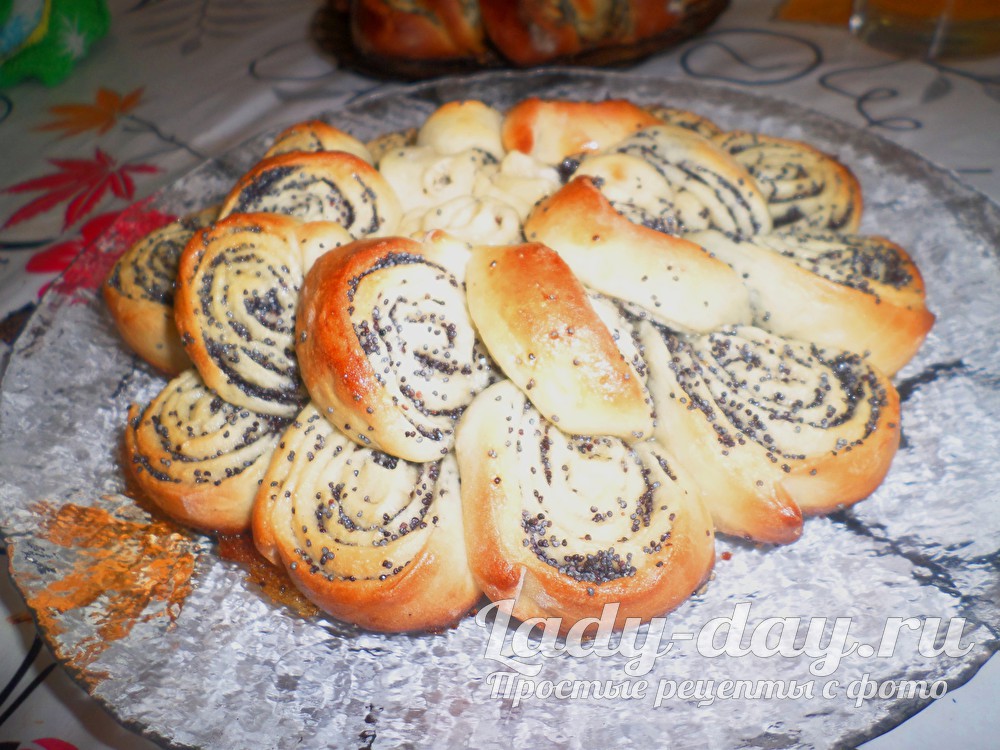 пирог с маком бабушкина салфетка 