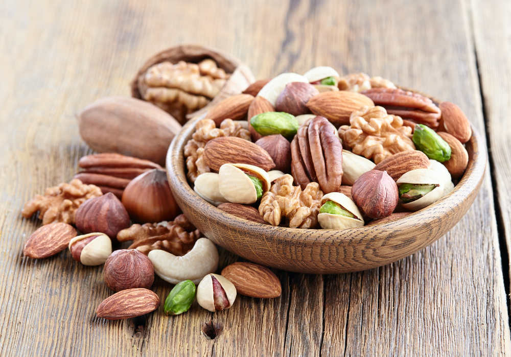 Орехи - источник белка