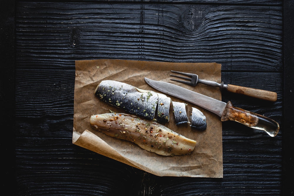 Засолка селедки без воды