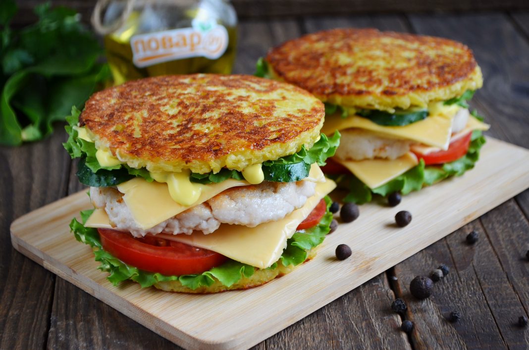 Бульба-бургер или картофельный сэндвич