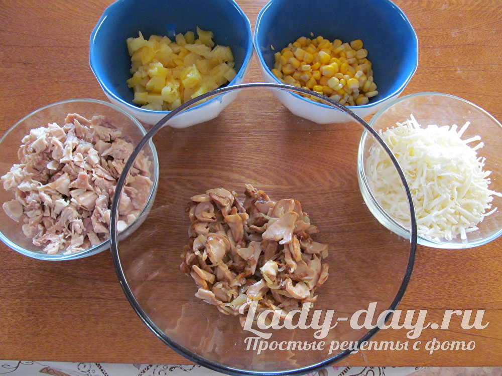 продукты для салата