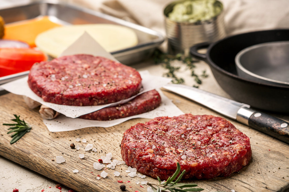 Рубленные котлеты для гриля