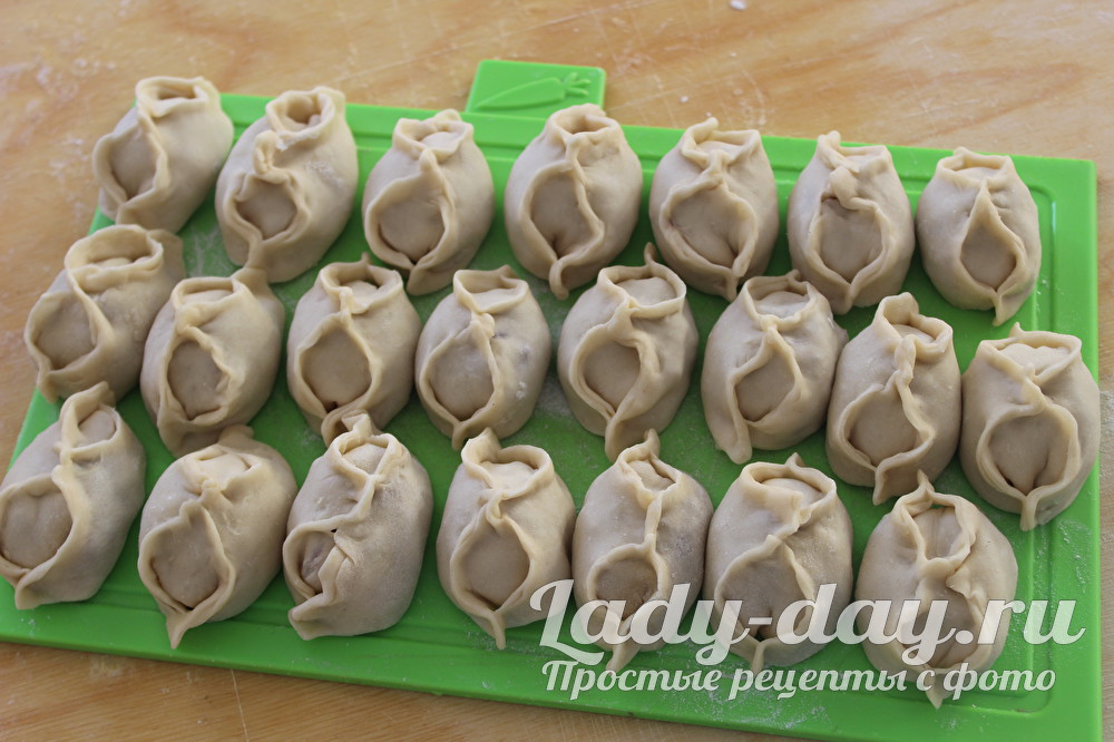 манты в домашних условиях