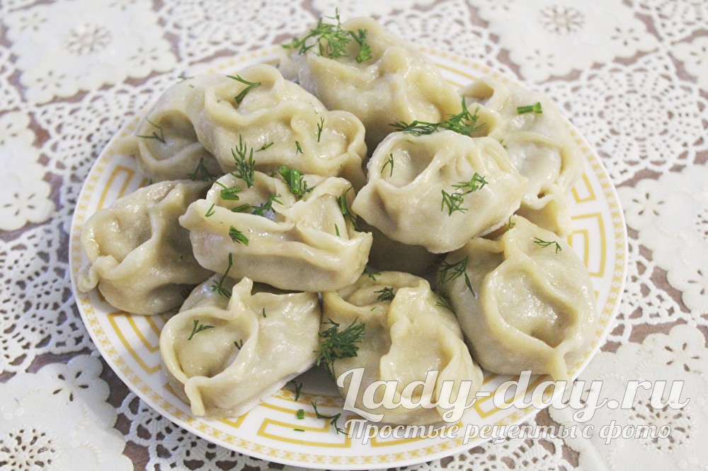 манты рецепт приготовления в домашних условиях
