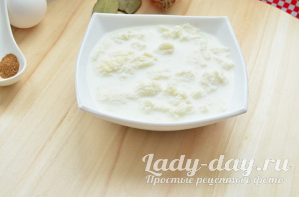 хлеб в молоке