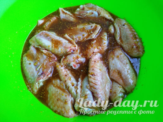 курица в маринаде