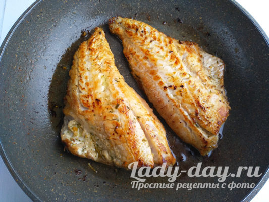 обжарка рыбы