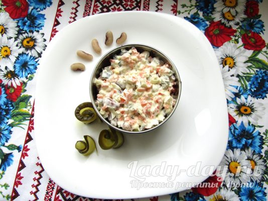 салат готов