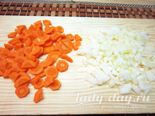 морковь и лук