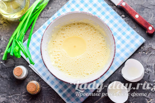 влить масло