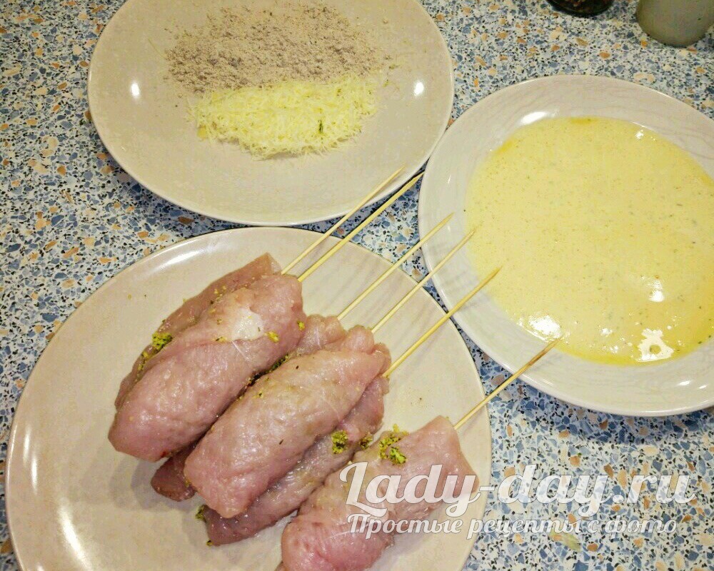 рулетики на шпажках