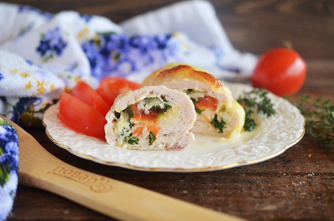 Куринные роллы