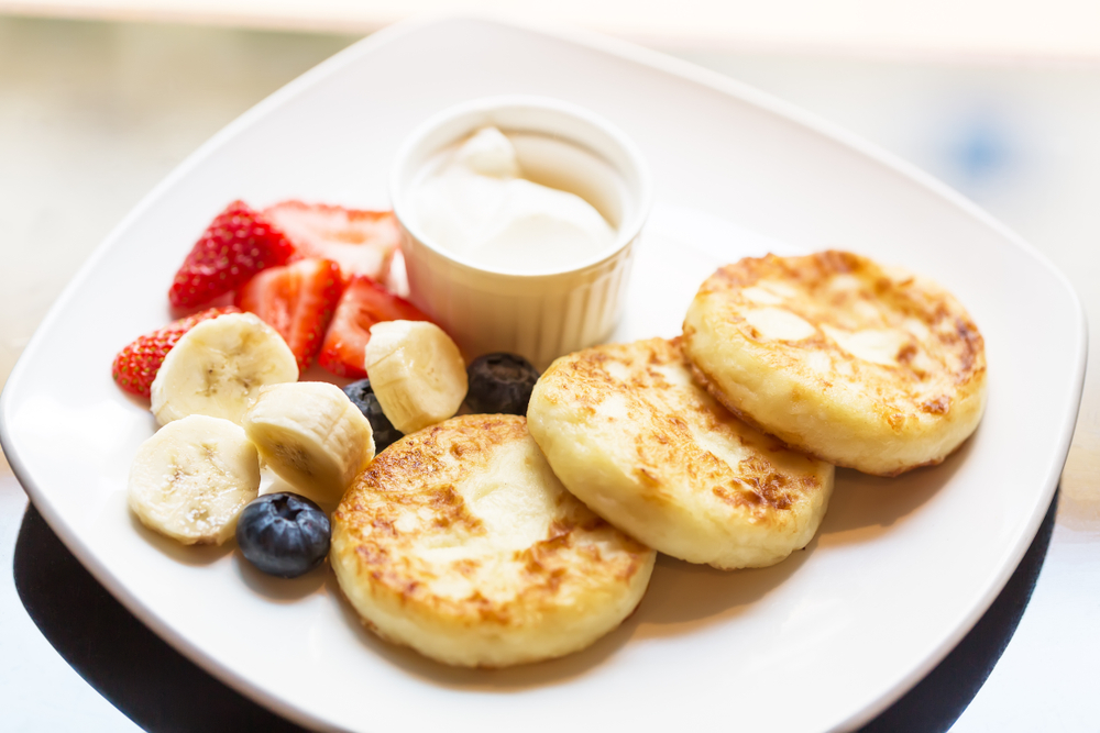 Банановые сырники