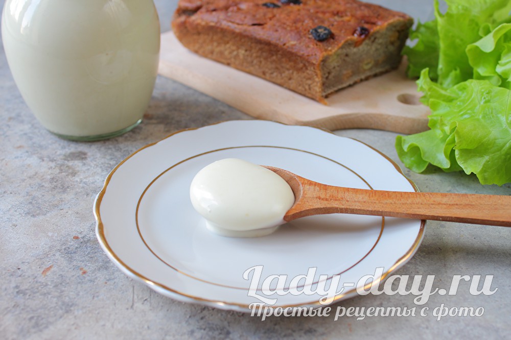 Постный майонез, рецепт