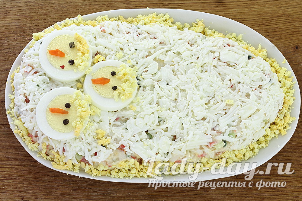 пасхальный салат