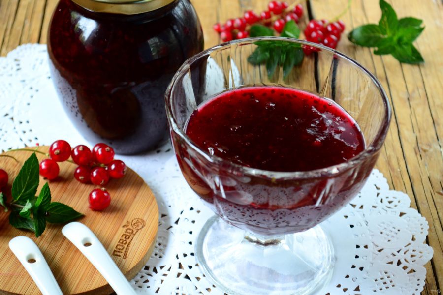 Джем из красной смородины на зиму