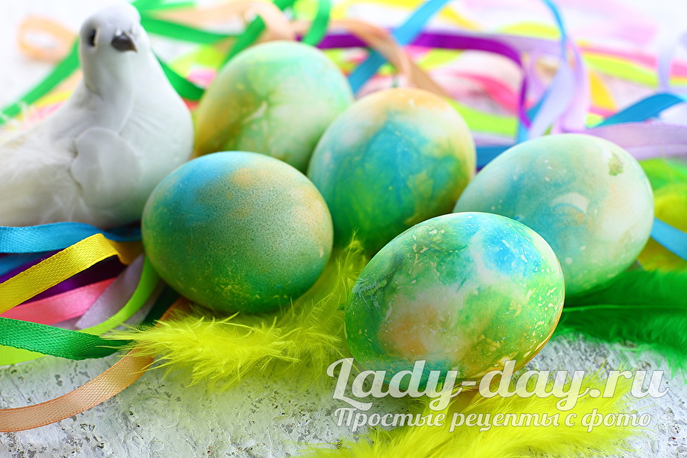 Крашенные яйца